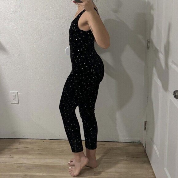Women’s Nasty Gal Black‎ Star Jumpsuit Size 6 Nastygal - Picture 12 of 12